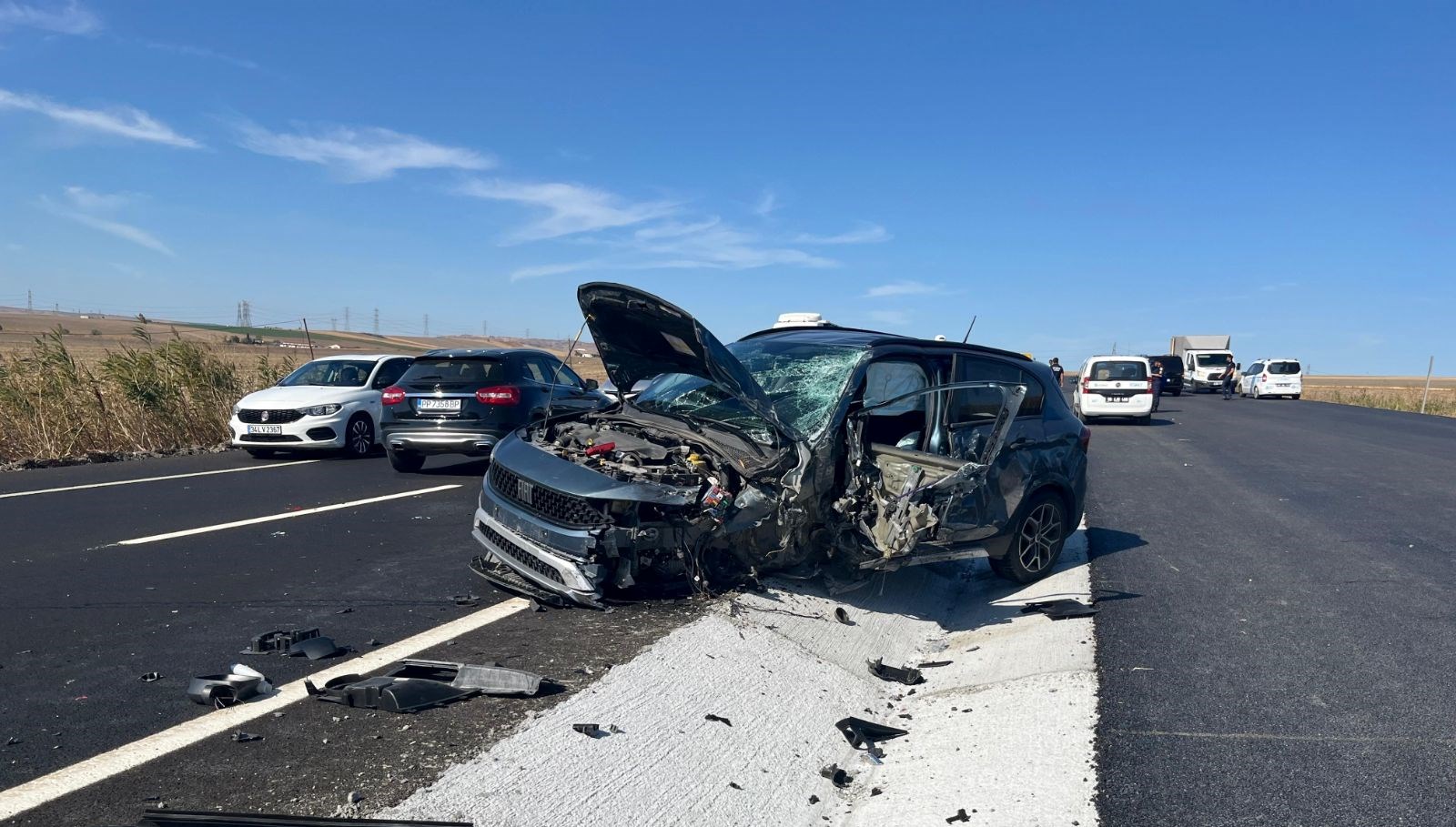 Çorlu’da zincirleme kaza: 6 yaralı