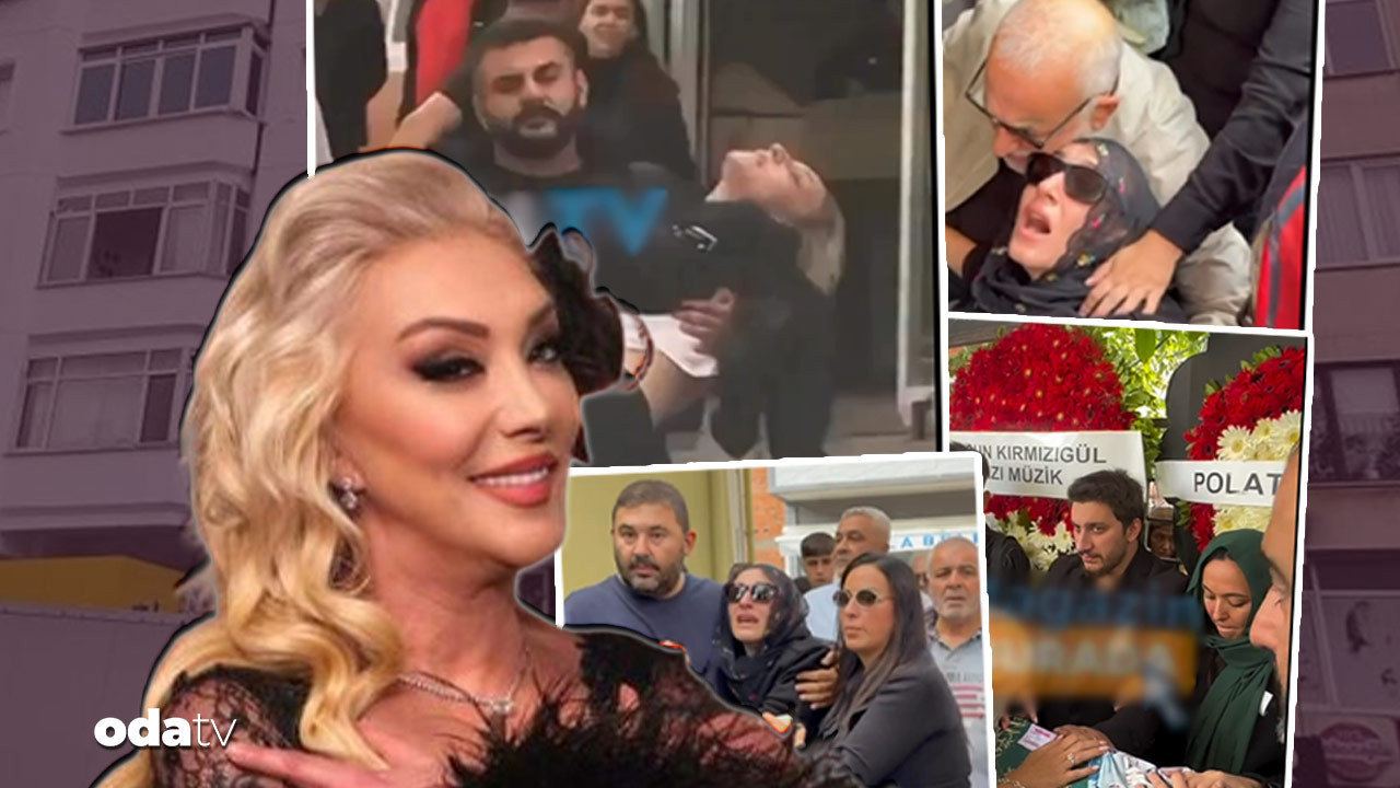 Şarkıcı Güllü’ye veda: Kızı fenalaşıp bayıldı