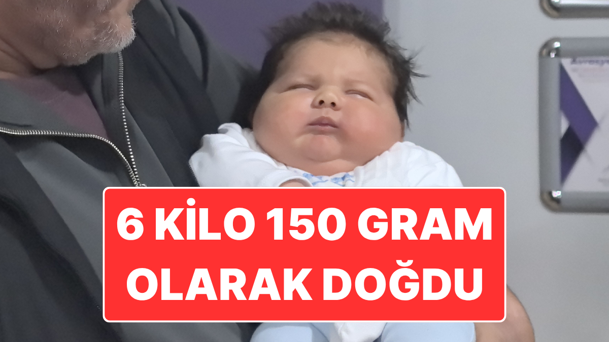 ali atilla bebek gorenleri sasirtiyor 6 kilo 150 gram ve 59 santim boyunda dunyaya geldi IS9FNTZj.jpg
