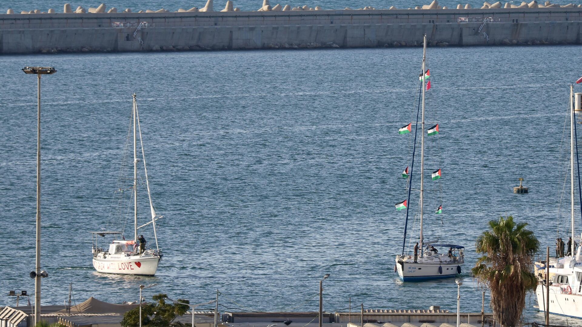 sumud filosundan aciklama aktivistler asdod limaninda saglik durumlari iyi SIVR6ZwF
