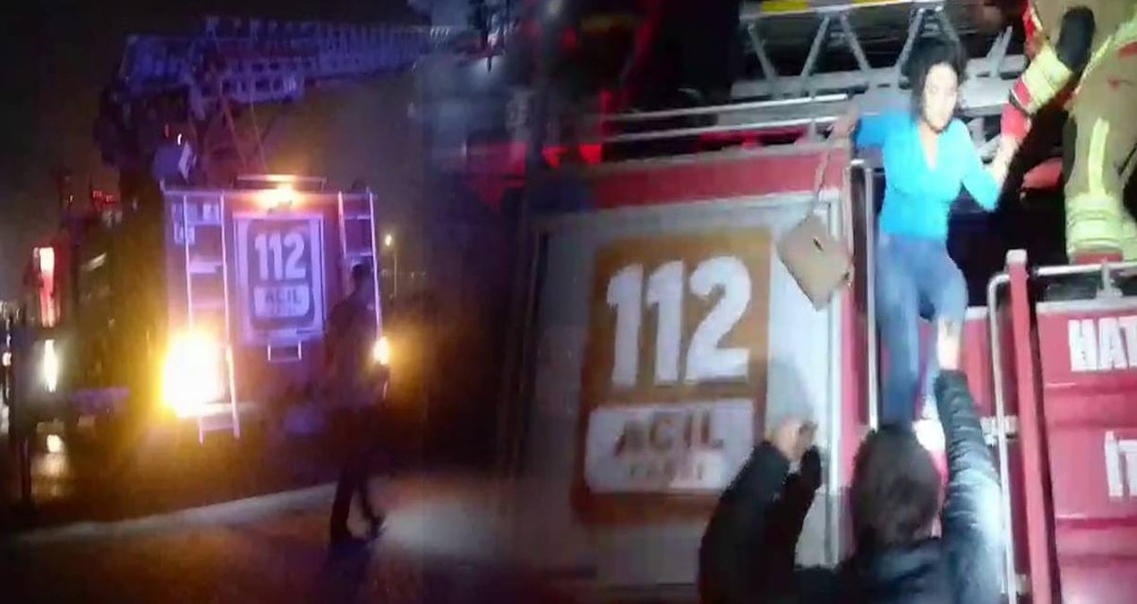 7 katlı binada yangın: 2 kişi hayatını kaybetti