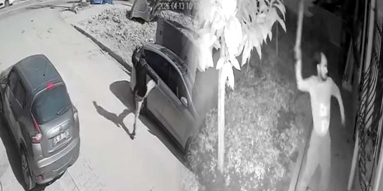 Araçlara Tekme Atan Şüpheli Gözaltına Alındı, Tutuklandı